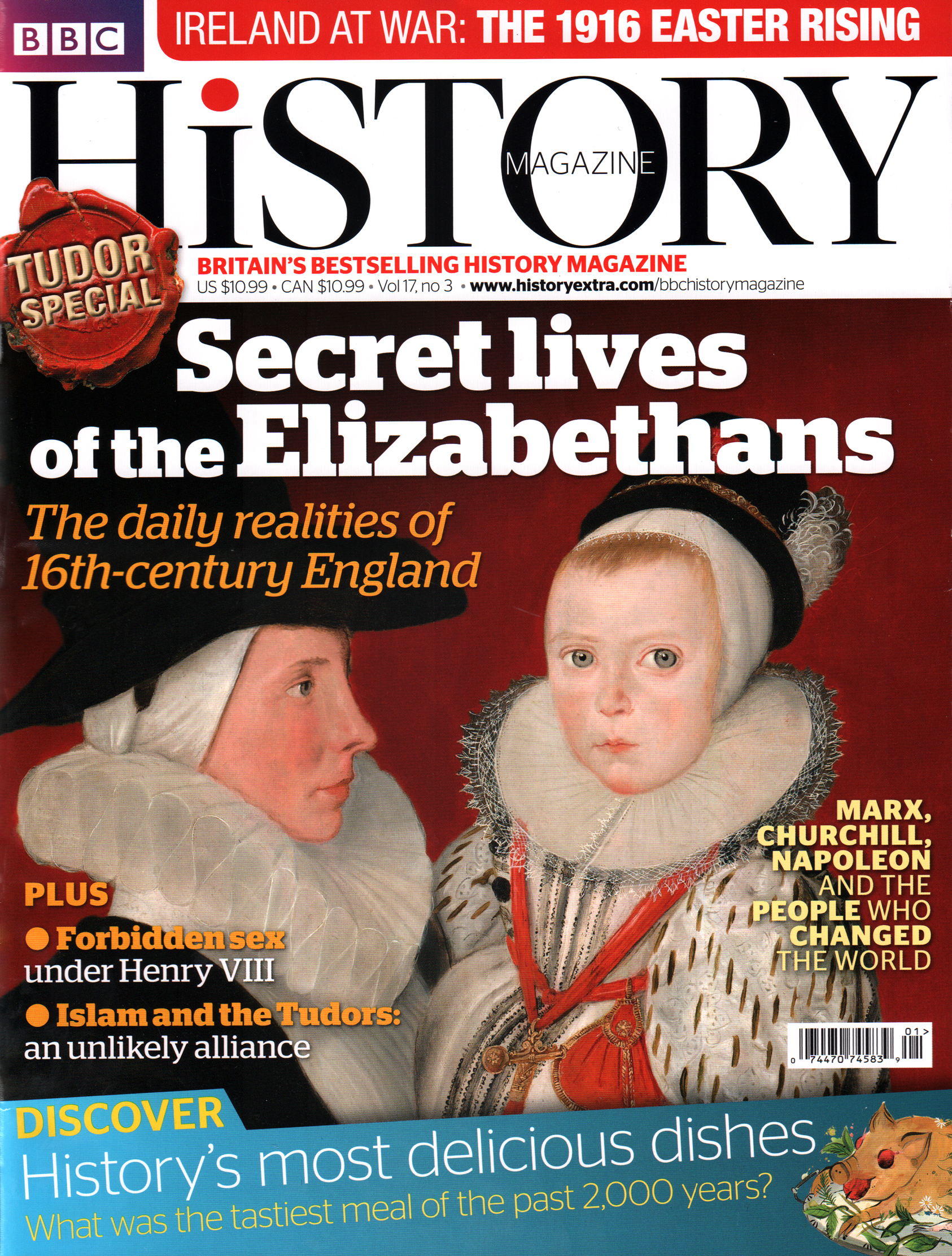 BBC-History March 01, 2016 Issue Cover