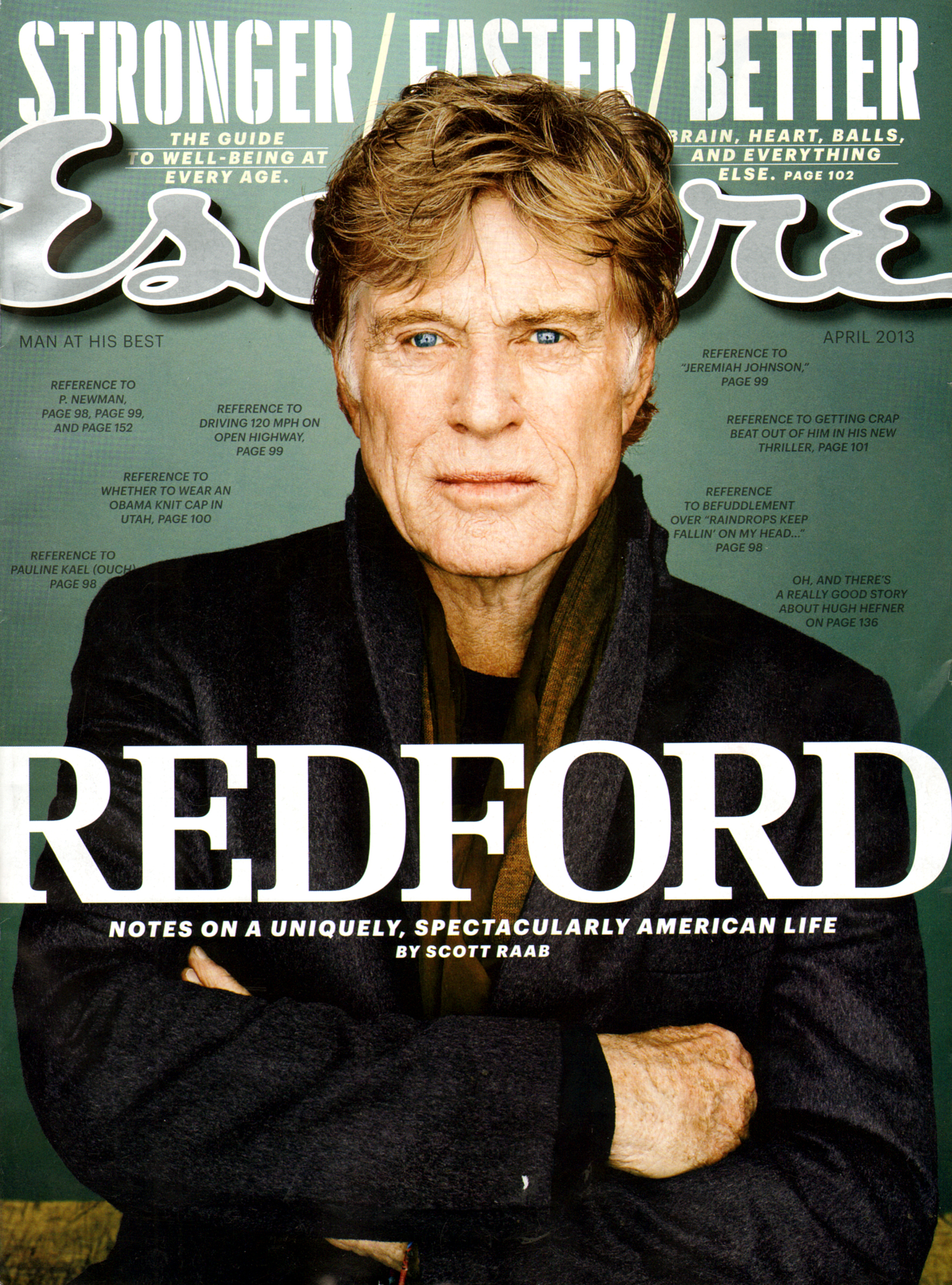 Esquire April 01, 2013 Issue Cover