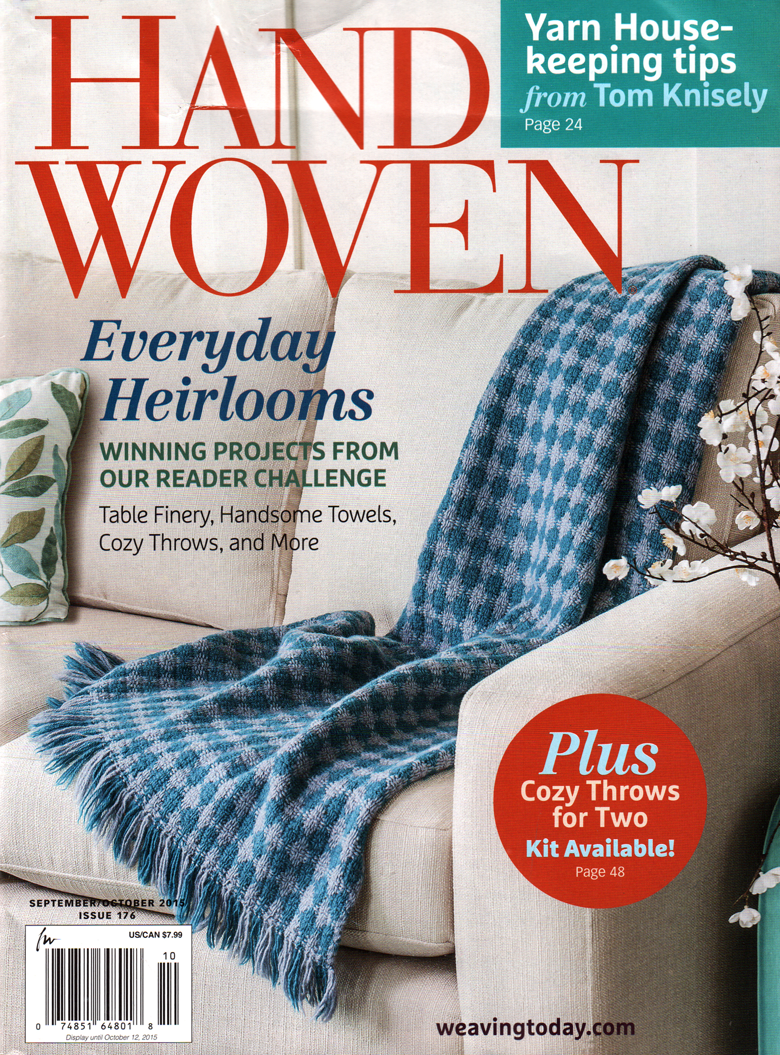 Handwoven September 01, 2015 Issue Cover