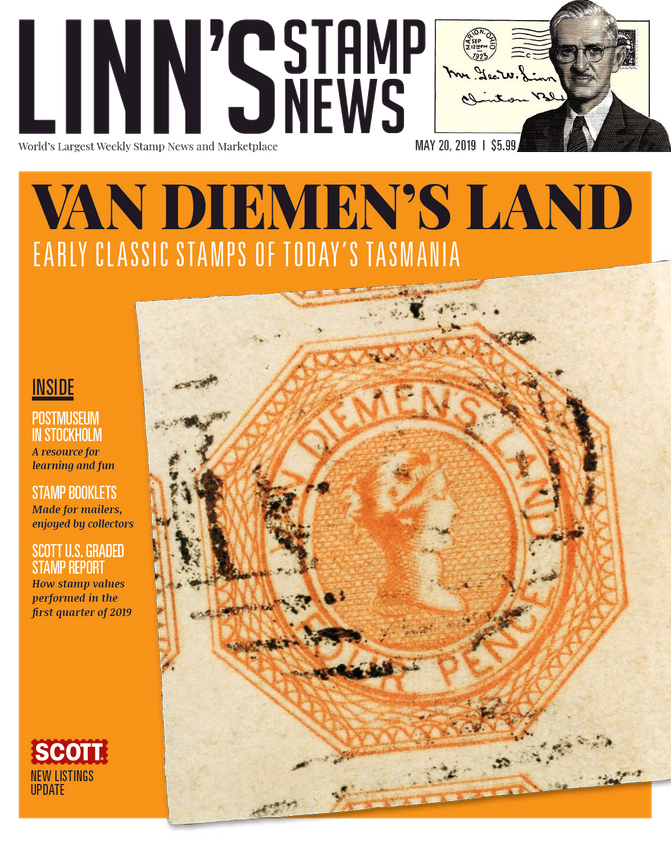 Linns-Stamp-News-Weekly May 20, 2019 Issue Cover