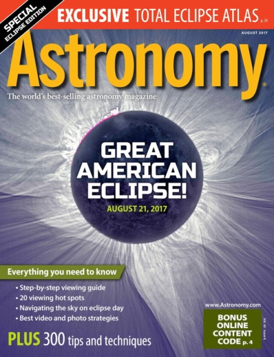 Astronomy August 01, 2017 Issue Cover