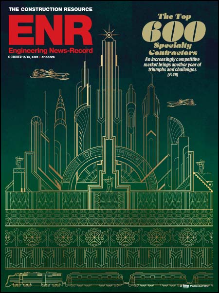 Engineering-News-Record October 16, 2023 Issue Cover
