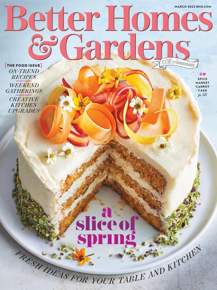 Better-Homes-and-Gardens March 01, 2022 Issue Cover