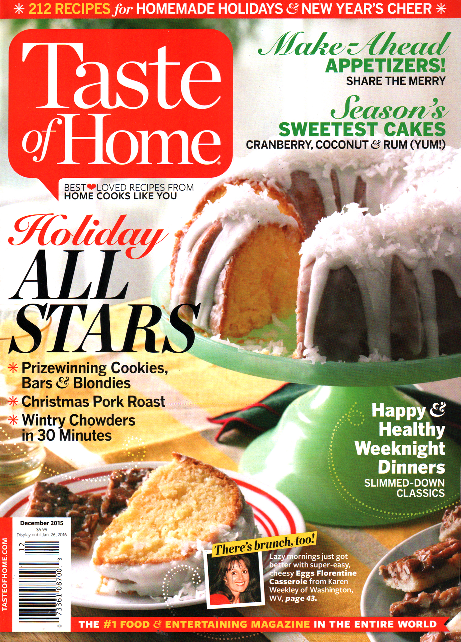 taste-of-home December 01, 2015 Issue Cover