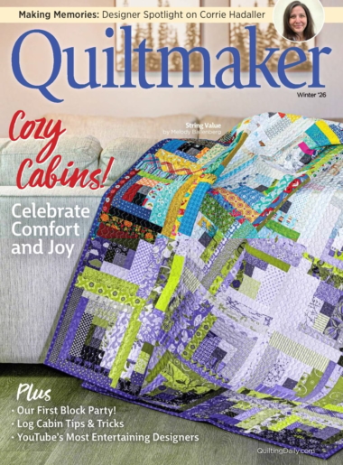 Quiltmaker December 01, 2025 Issue Cover