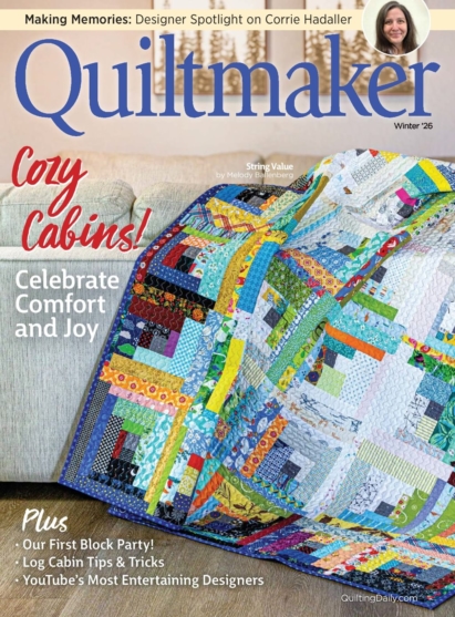 Quiltmaker December 01, 2025 Issue Cover