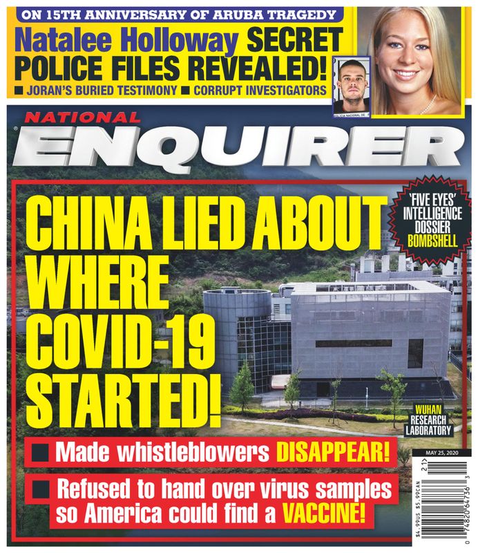 National-Enquirer May 25, 2020 Issue Cover