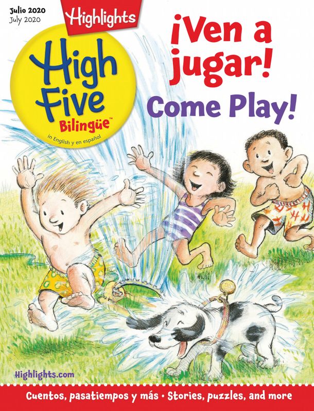 Highlights-High-Five-Bilingue July 01, 2020 Issue Cover