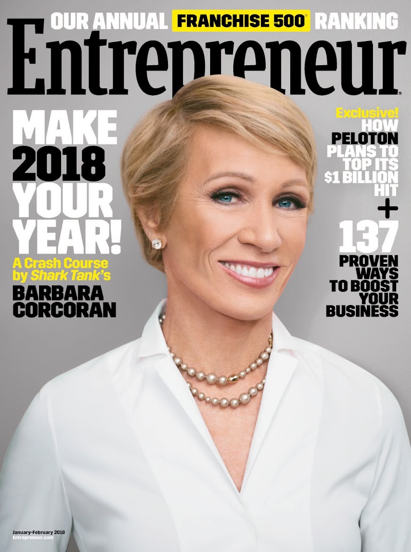 Entrepreneur January 01, 2018 Issue Cover