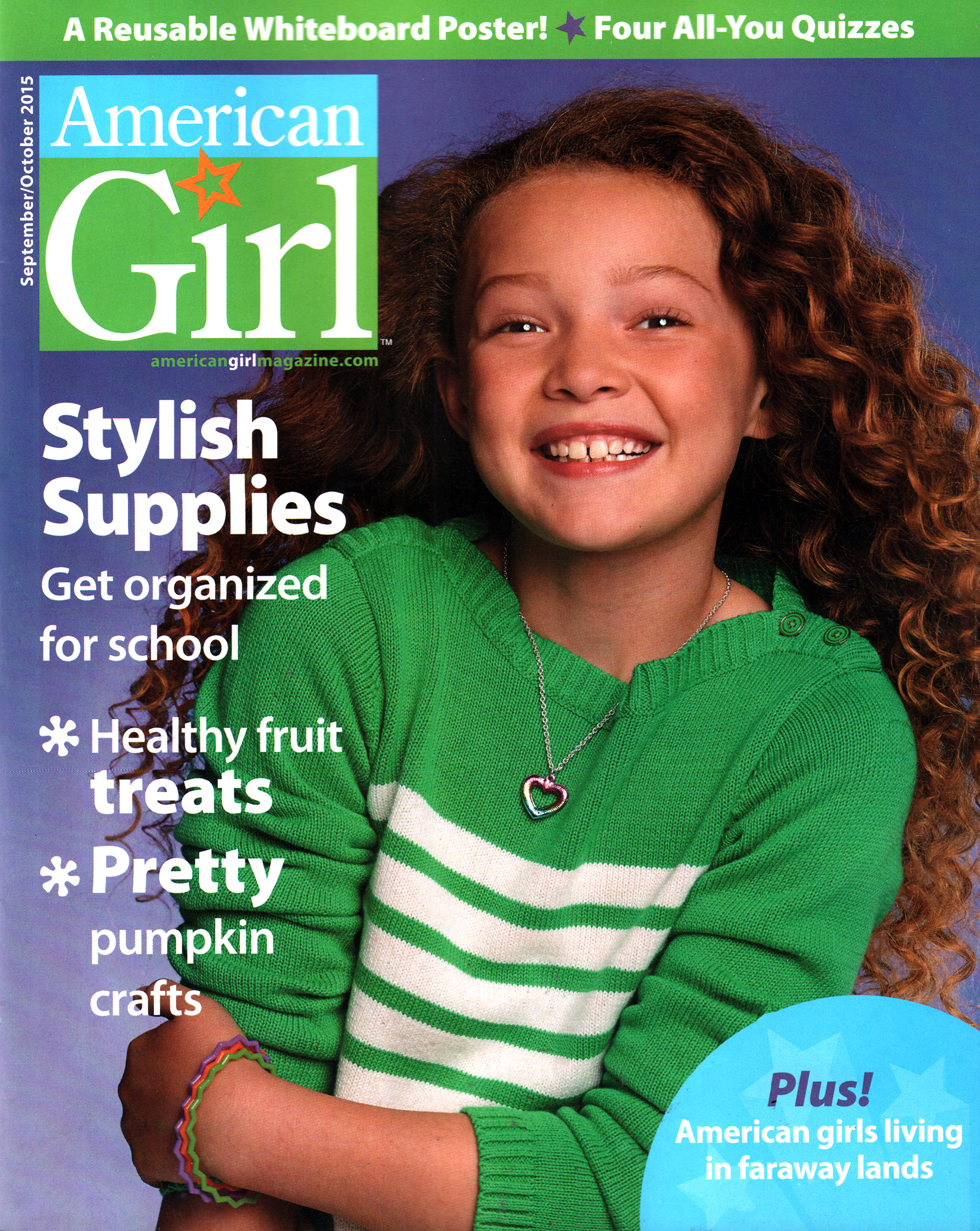 American-Girl September 01, 2015 Issue Cover