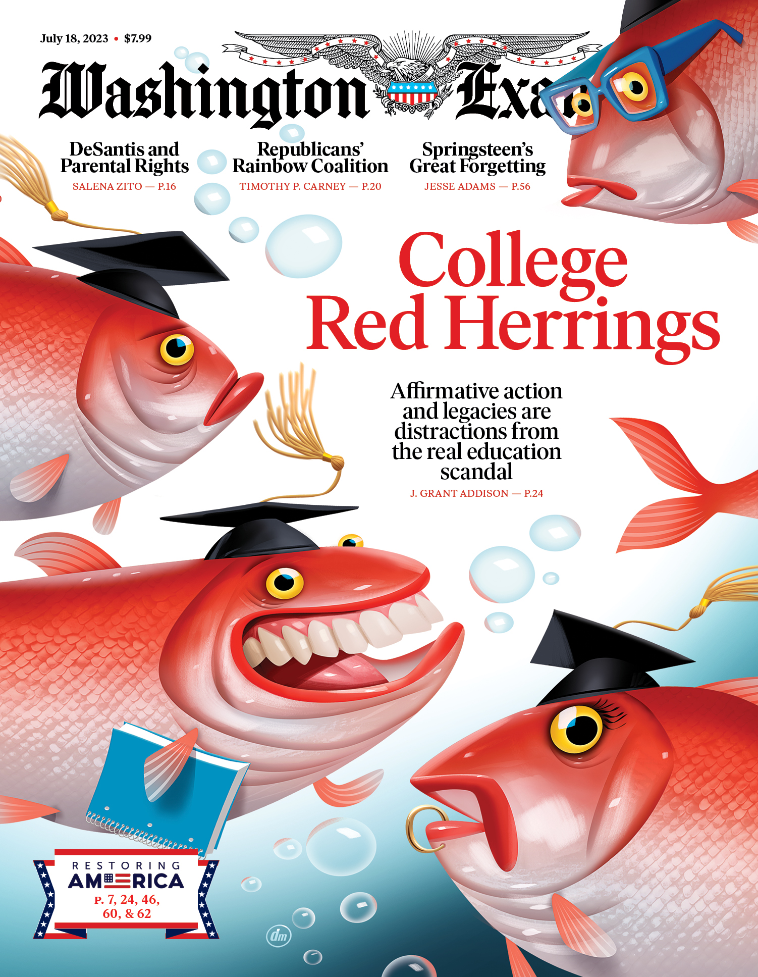 Washington-Examiner July 18, 2023 Issue Cover