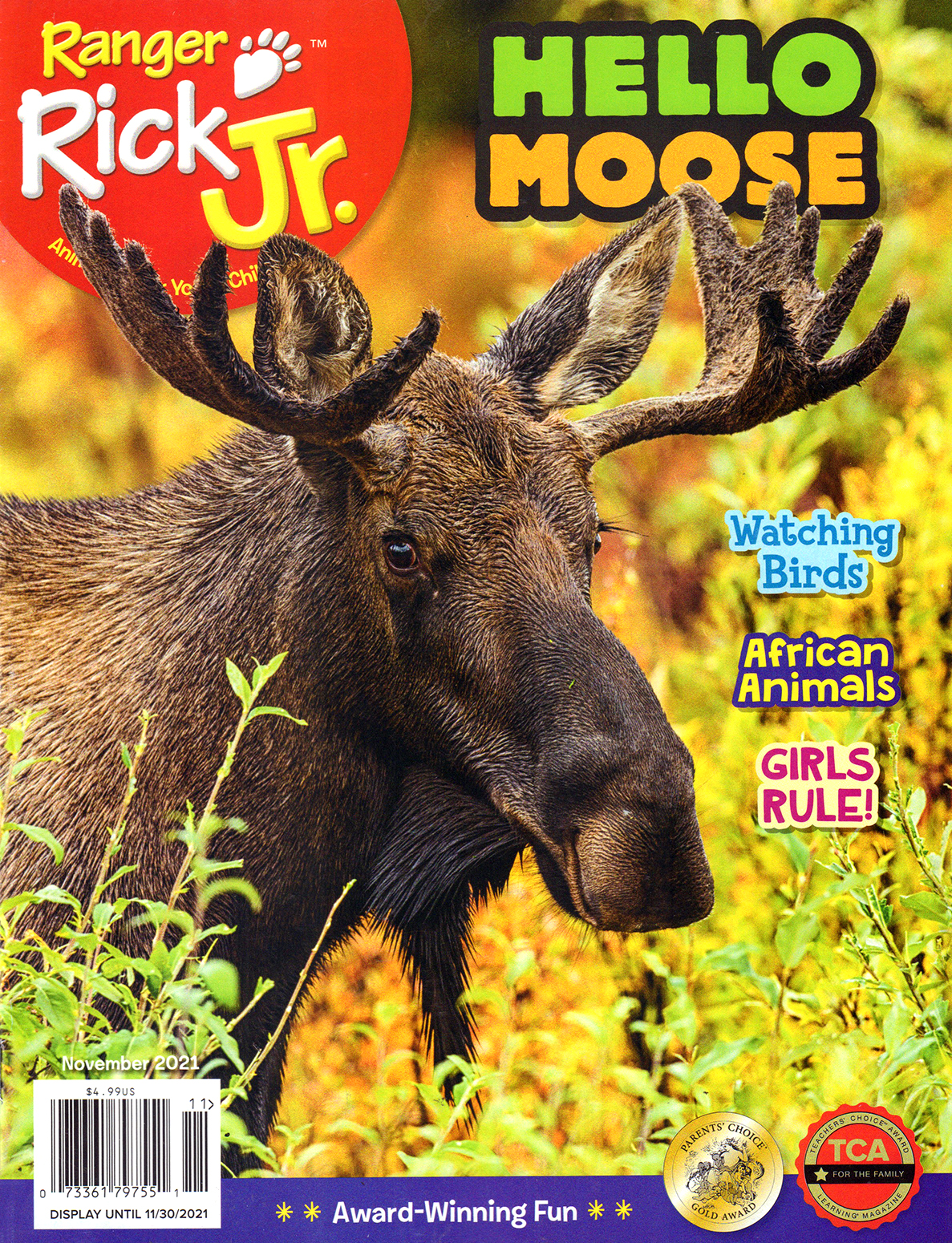 Ranger-Rick-Jr November 01, 2021 Issue Cover