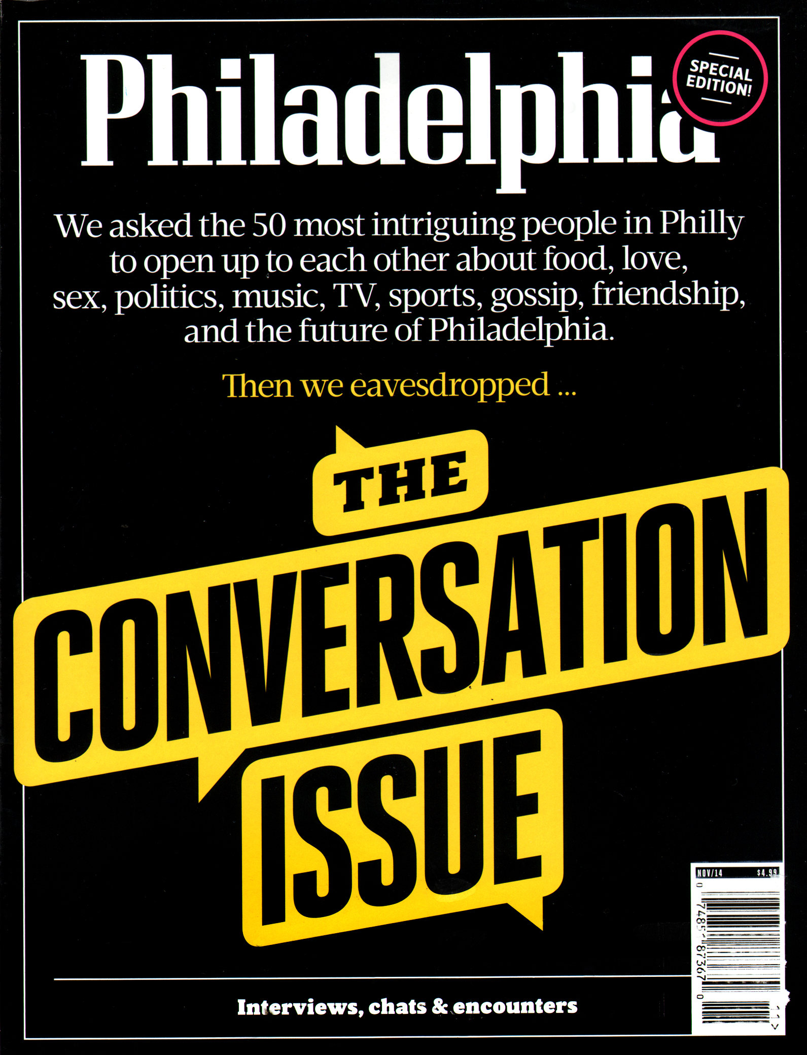 Philadelphia-Magazine November 01, 2014 Issue Cover