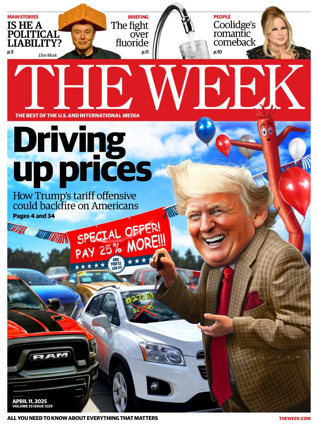 The-Week April 11, 2025 Issue Cover