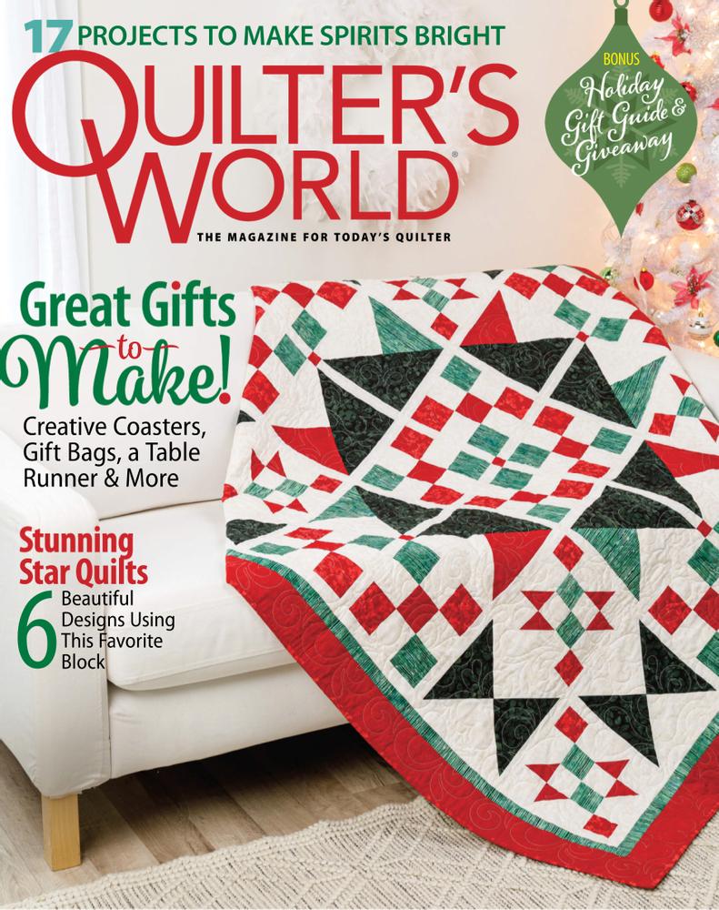Quilters-World December 01, 2022 Issue Cover