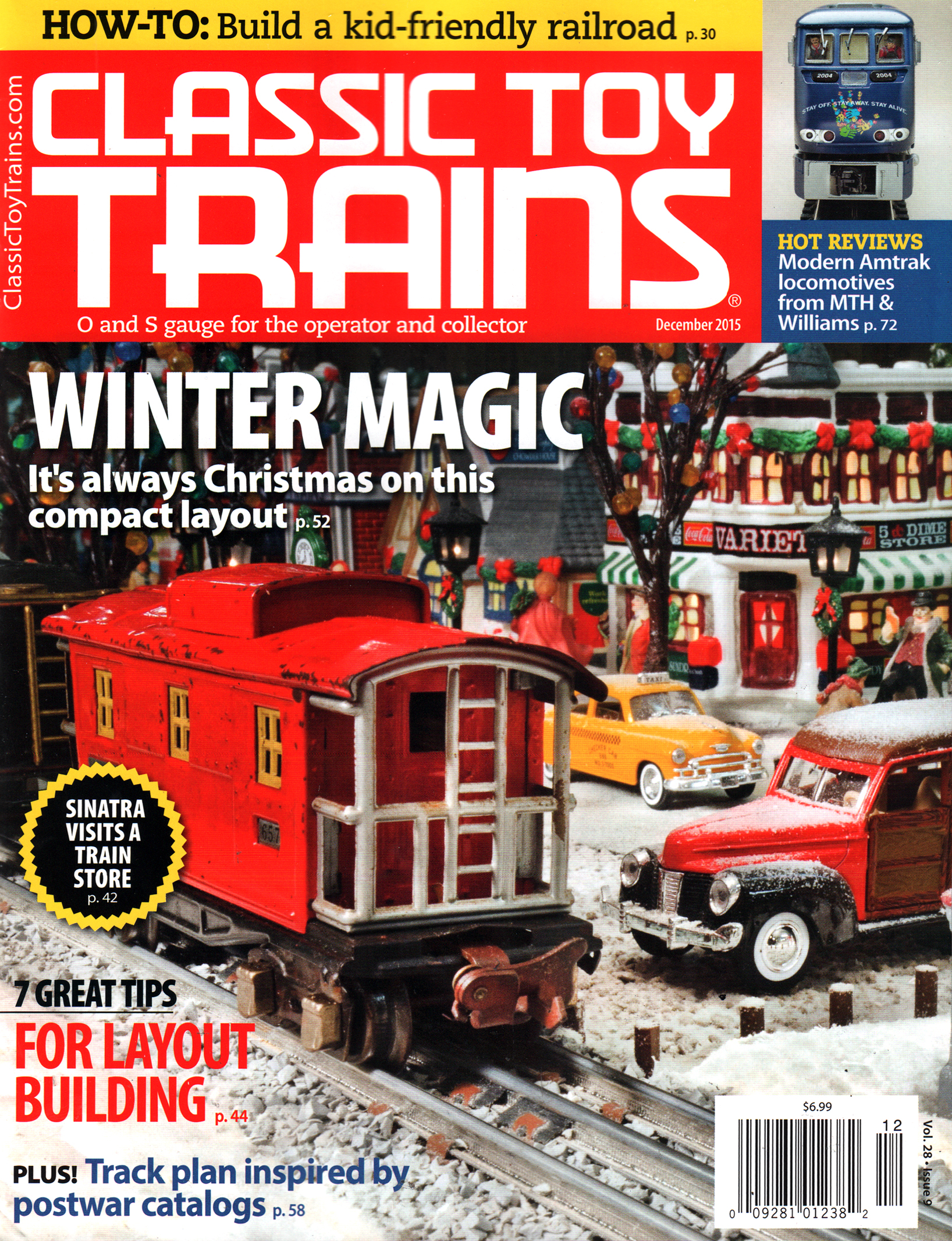 Classic-Toy-Trains December 01, 2015 Issue Cover
