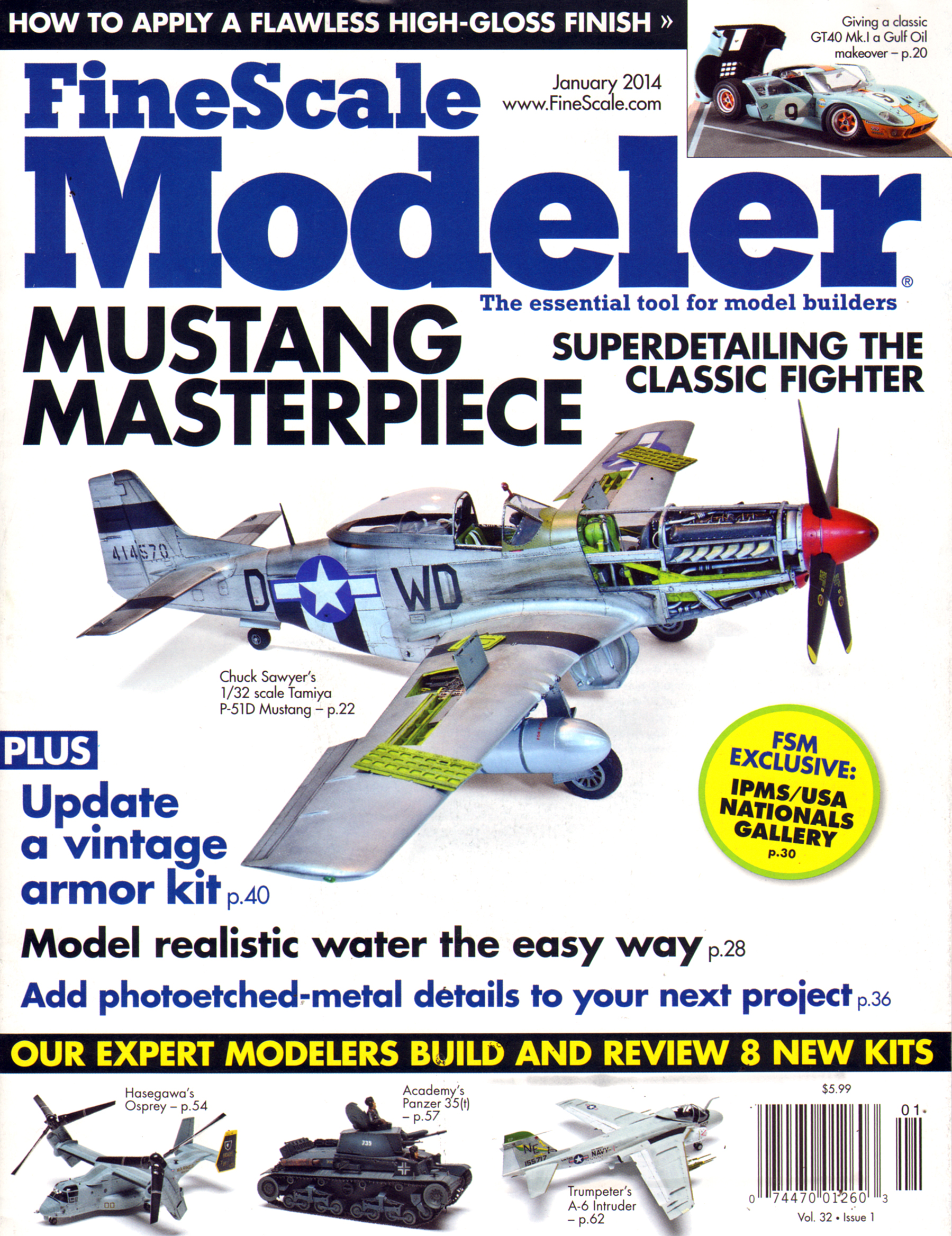 Finescale-Modeler January 01, 2014 Issue Cover