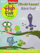 Highlights-High-Five-Bilingue April 01, 2021 Issue Cover