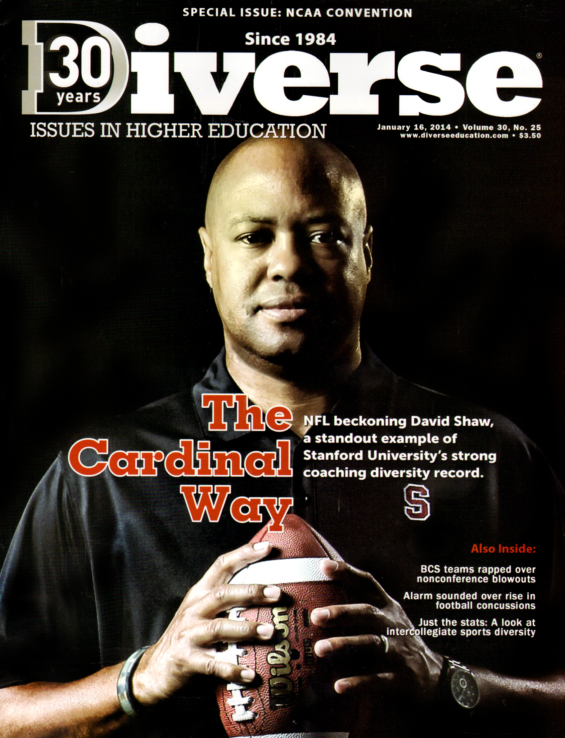 Diverse-Issues-In-Higher-Education January 16, 2014 Issue Cover