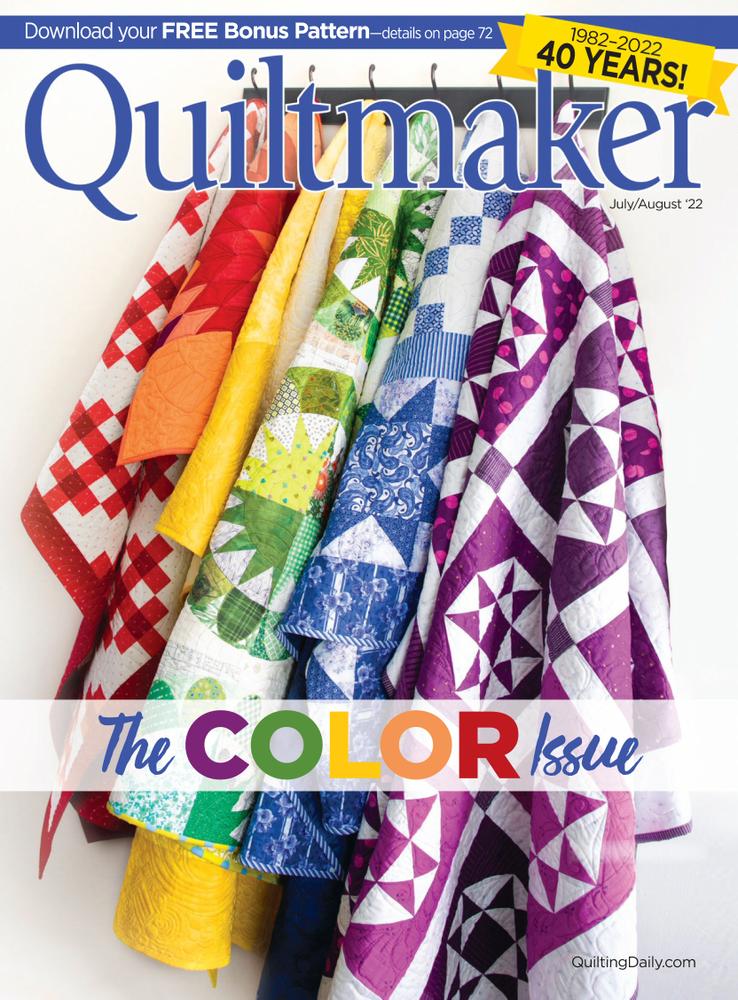 Quiltmaker July 01, 2022 Issue Cover