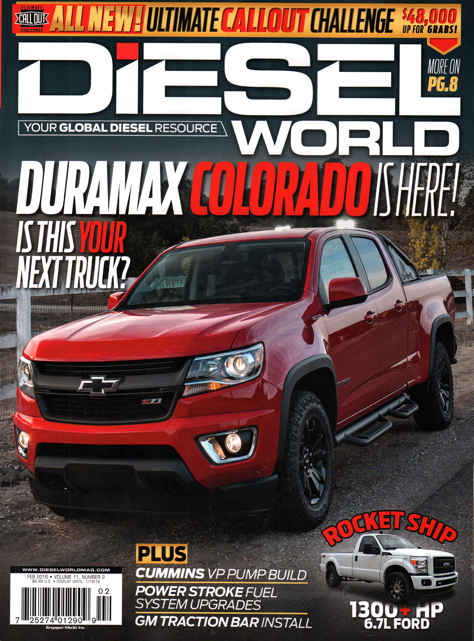 Diesel-World February 01, 2016 Issue Cover