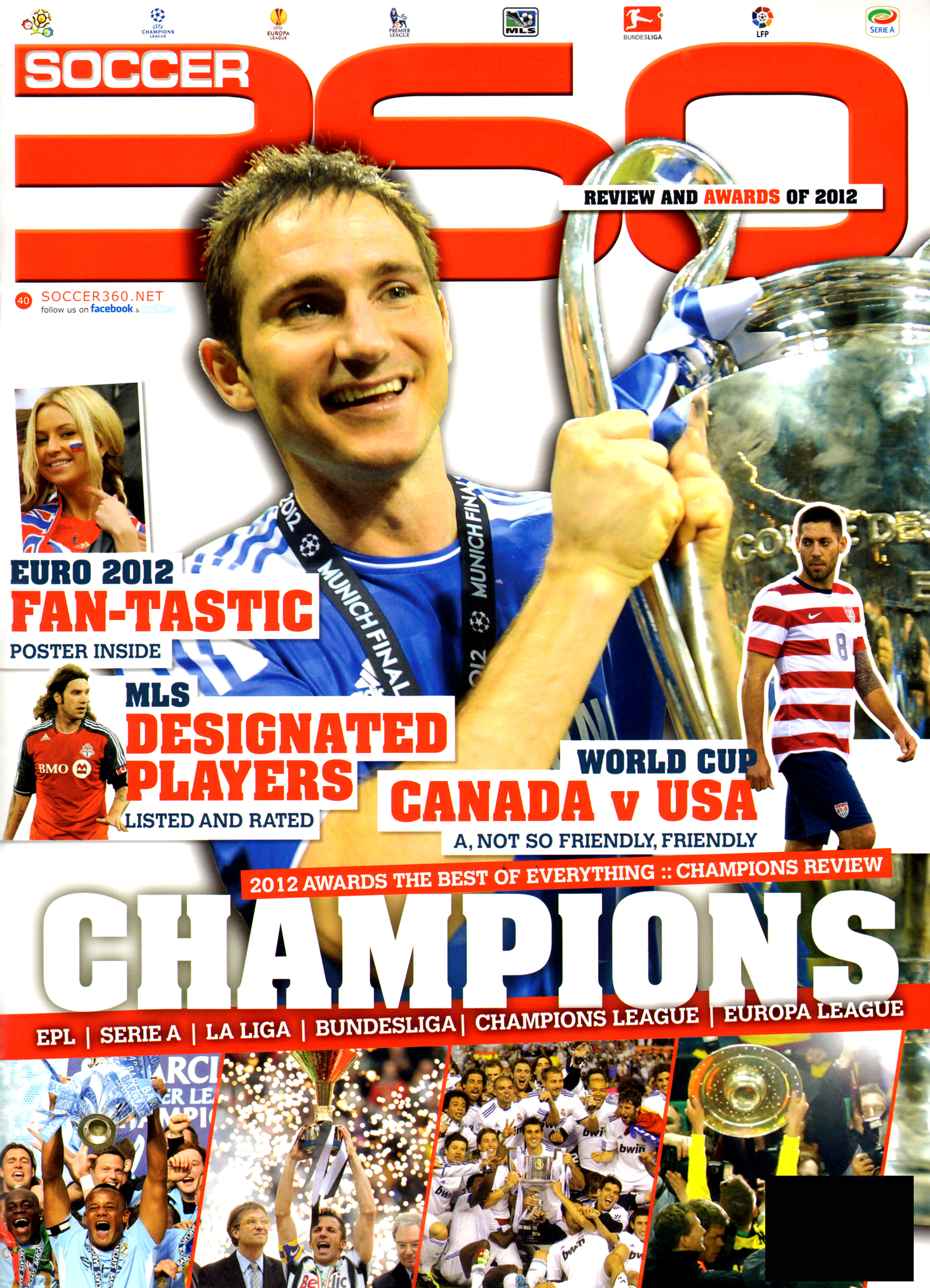 Soccer-360 August 01, 2012 Issue Cover