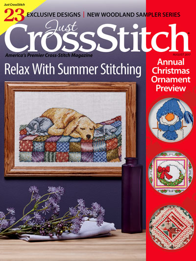 Just-CrossStitch August 01, 2017 Issue Cover