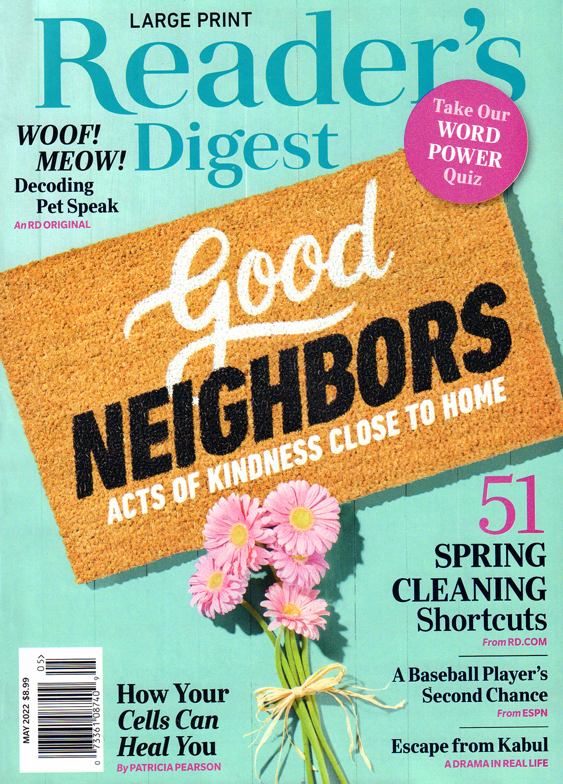 Readers-Digest---Large-Print-Edition May 01, 2022 Issue Cover