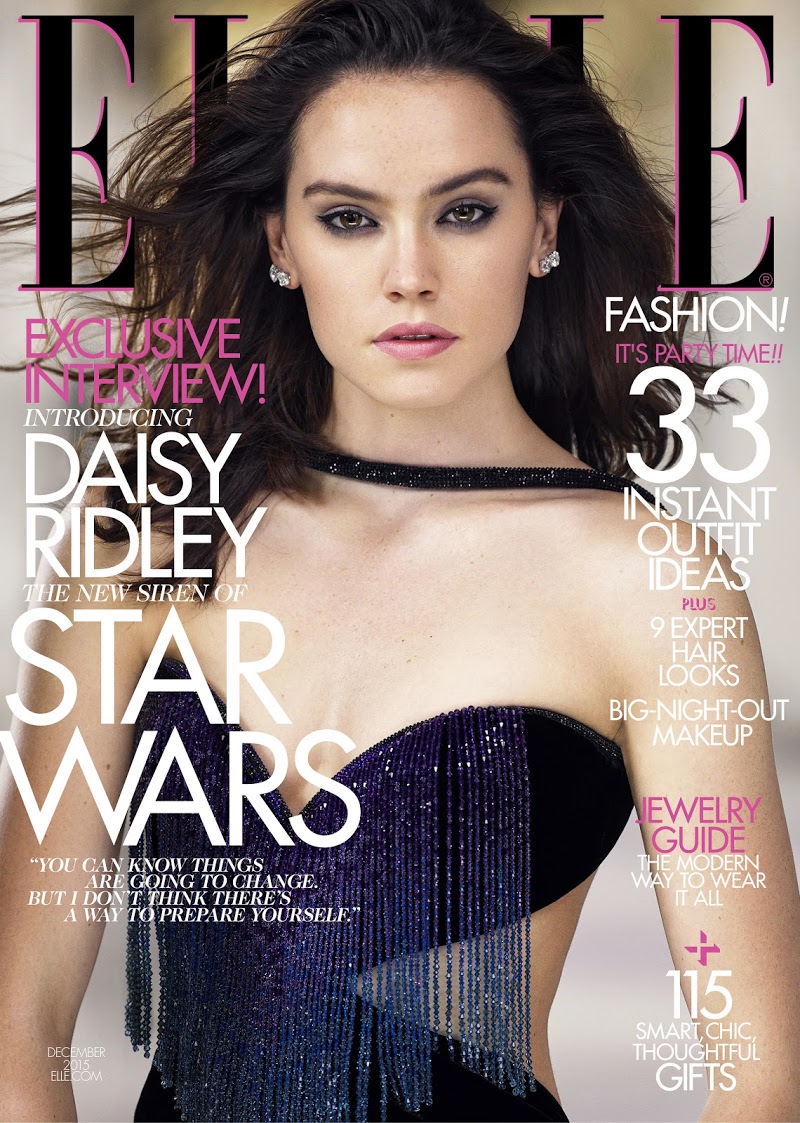 Elle December 01, 2015 Issue Cover