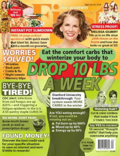 First for Women February 26, 2018 Issue Cover
