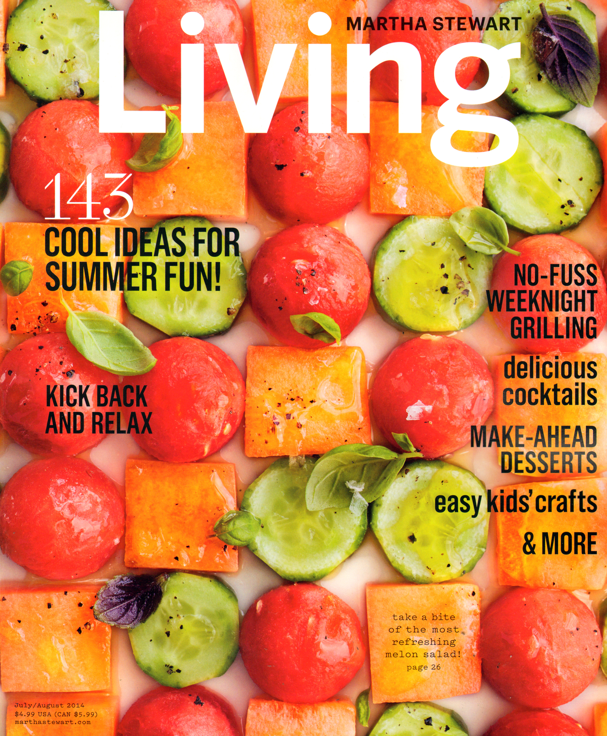 Martha-Stewart-Living July 01, 2014 Issue Cover