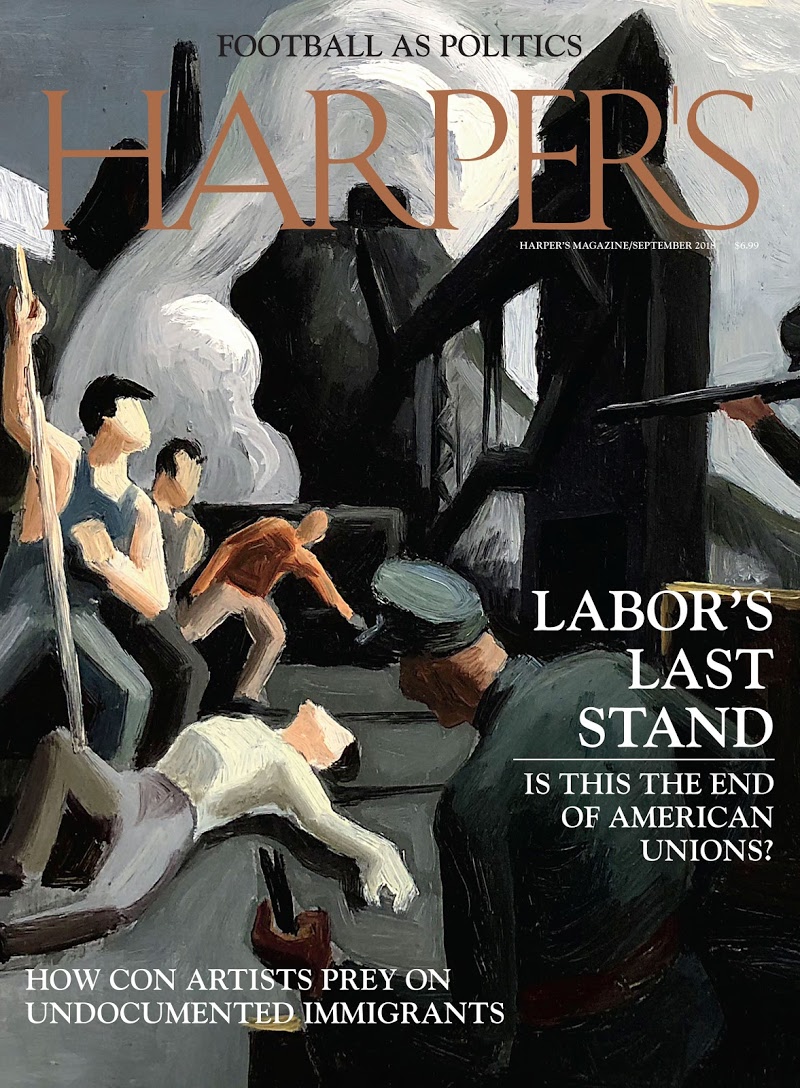 Harpers September 01, 2018 Issue Cover