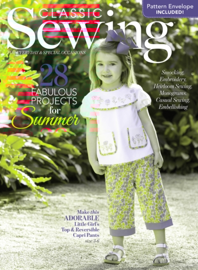 Classic Sewing June 01, 2017 Issue Cover