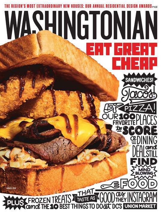 Washingtonian August 01, 2018 Issue Cover