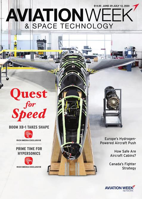 Aviation-Week-and-Space-Technology June 29, 2020 Issue Cover