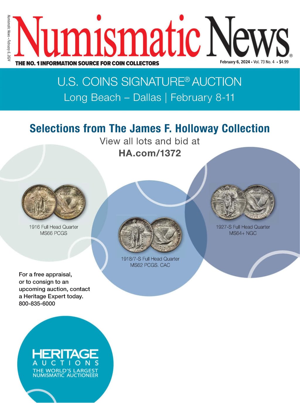 Numismatic-News February 06, 2024 Issue Cover