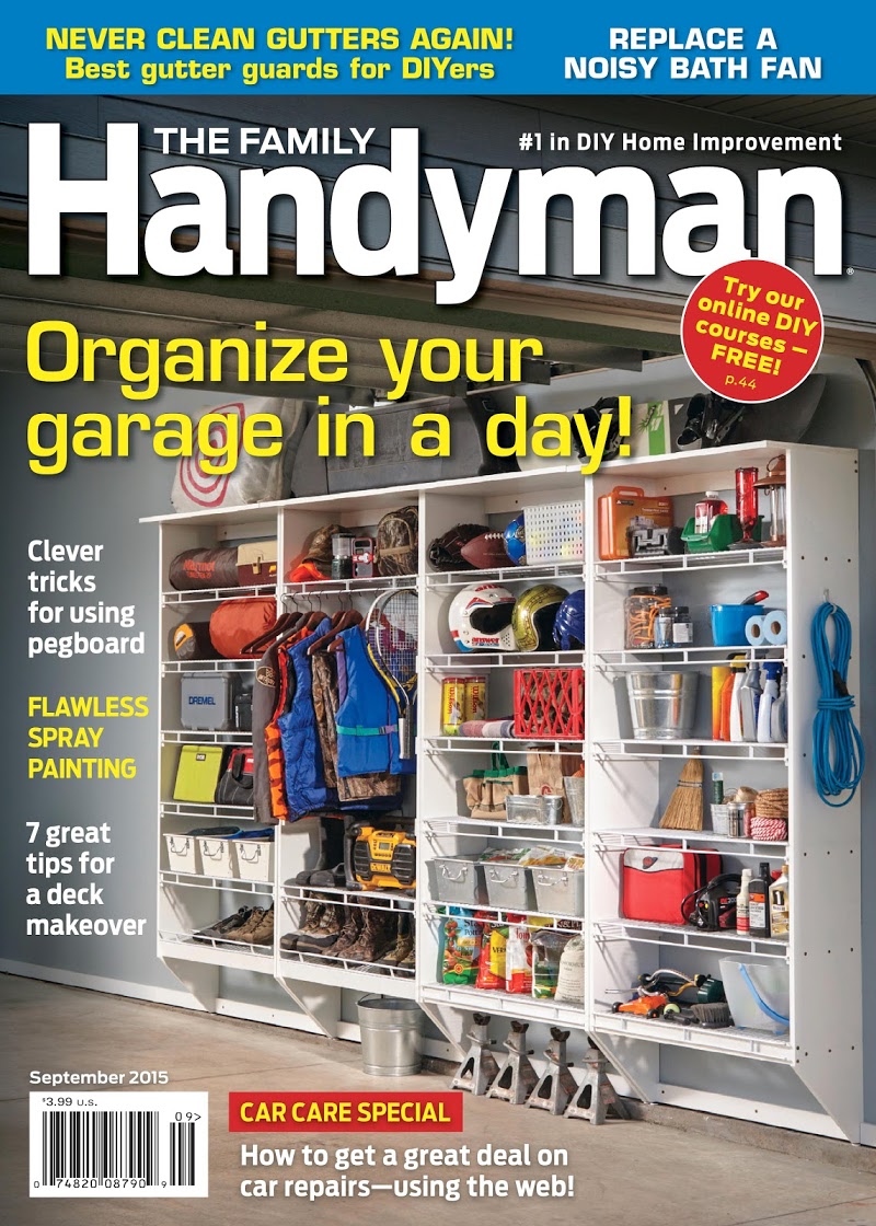 The-Family-Handyman September 01, 2015 Issue Cover