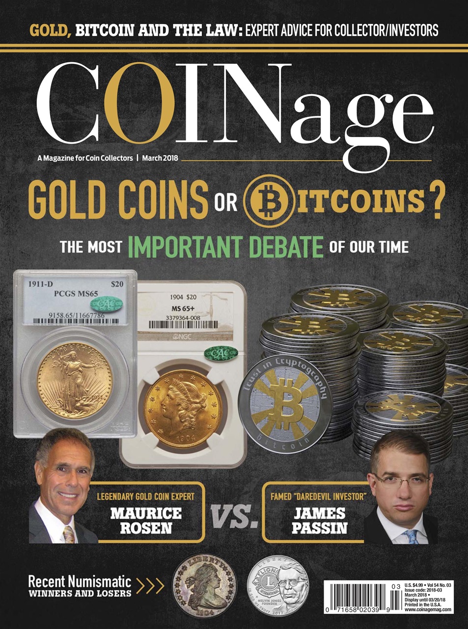 Coinage March 01, 2018 Issue Cover