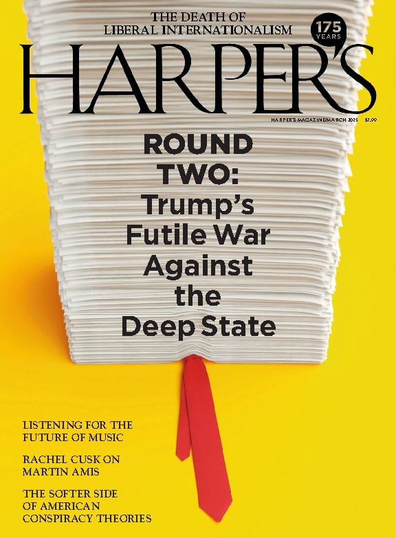 Harpers March 01, 2025 Issue Cover