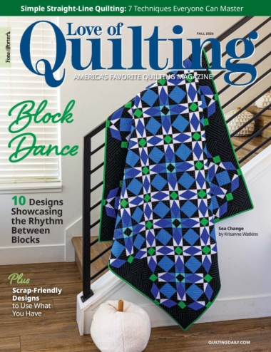 Fons & Porter's Love of Quilting September 01, 2026 Issue Cover
