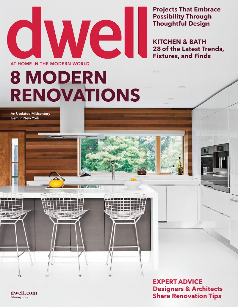 Dwell February 01, 2014 Issue Cover