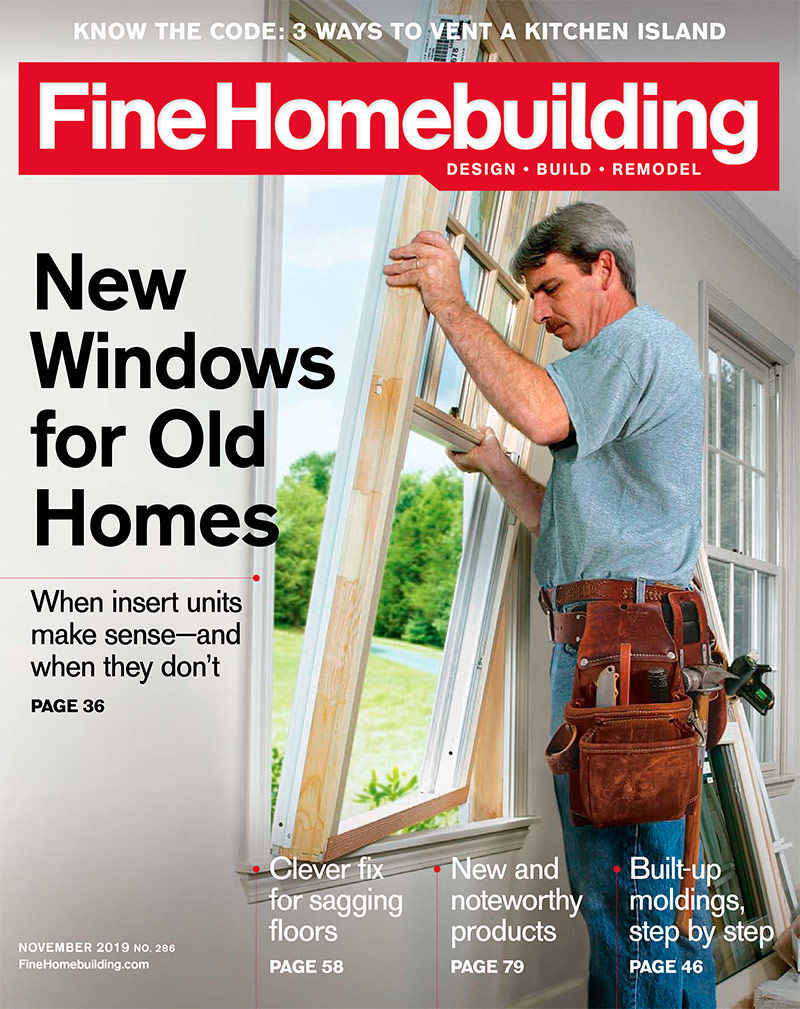 Fine-Homebuilding November 01, 2019 Issue Cover
