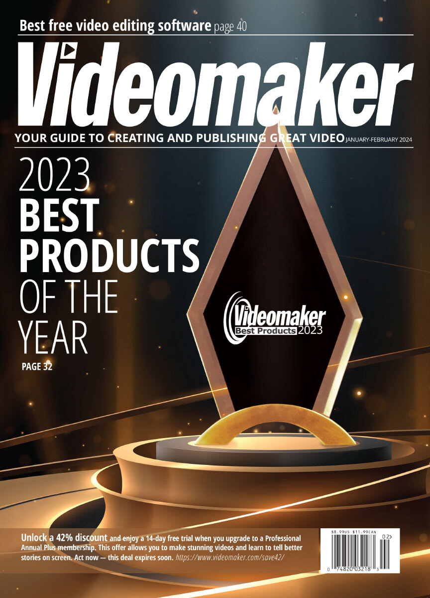 Videomaker January 01, 2024 Issue Cover