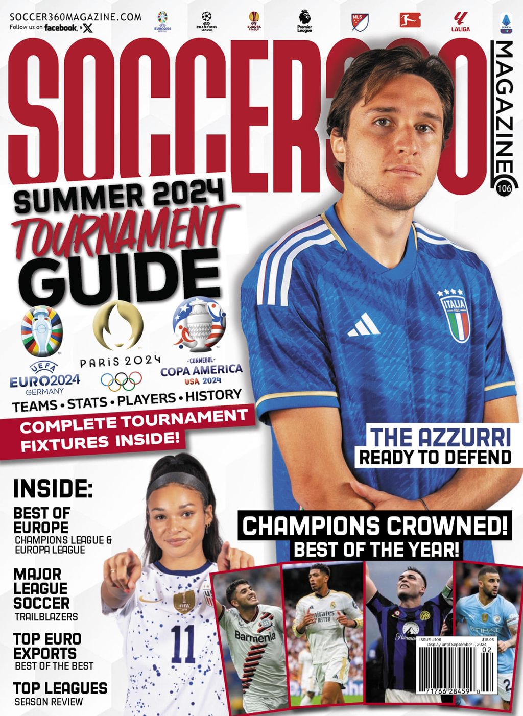 Soccer-360 June 01, 2024 Issue Cover