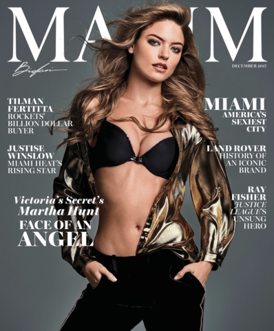 Maxim December 01, 2017 Issue Cover