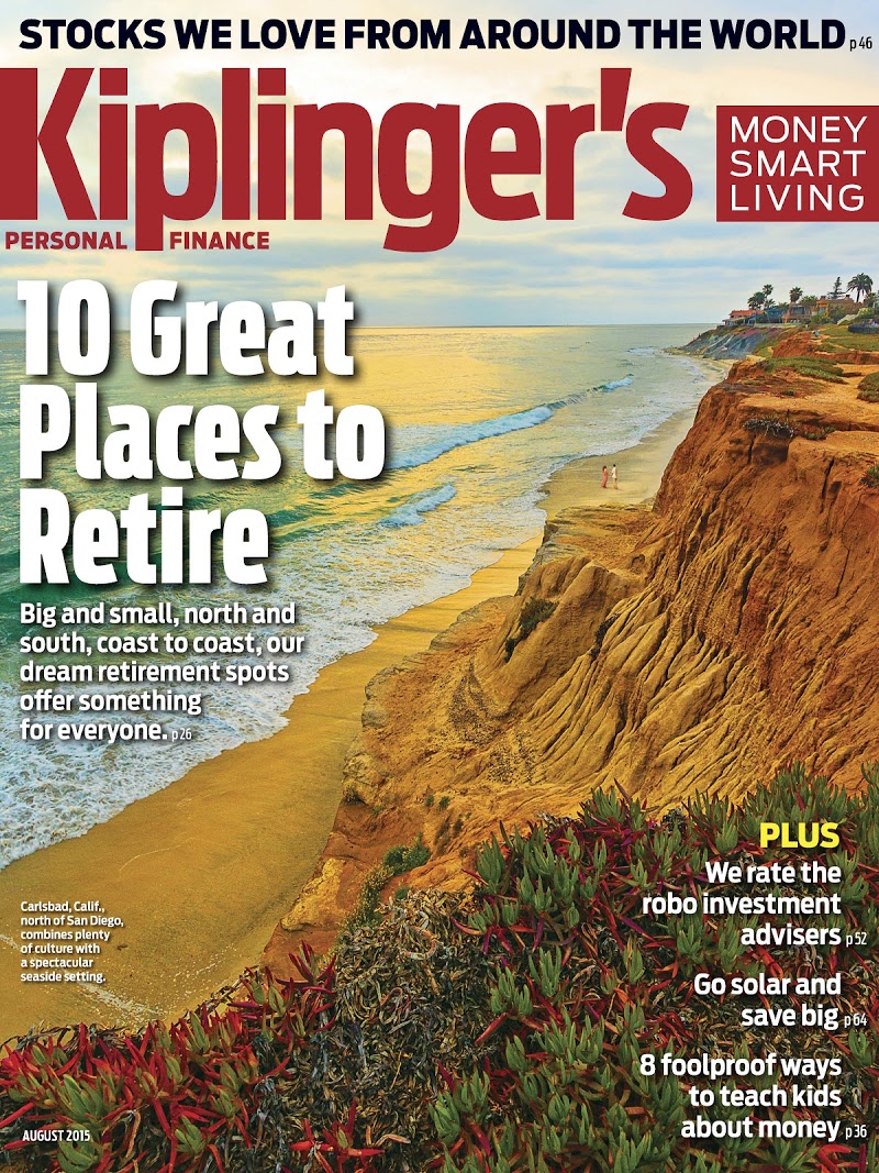 Kiplingers-Personal-Finance August 01, 2015 Issue Cover