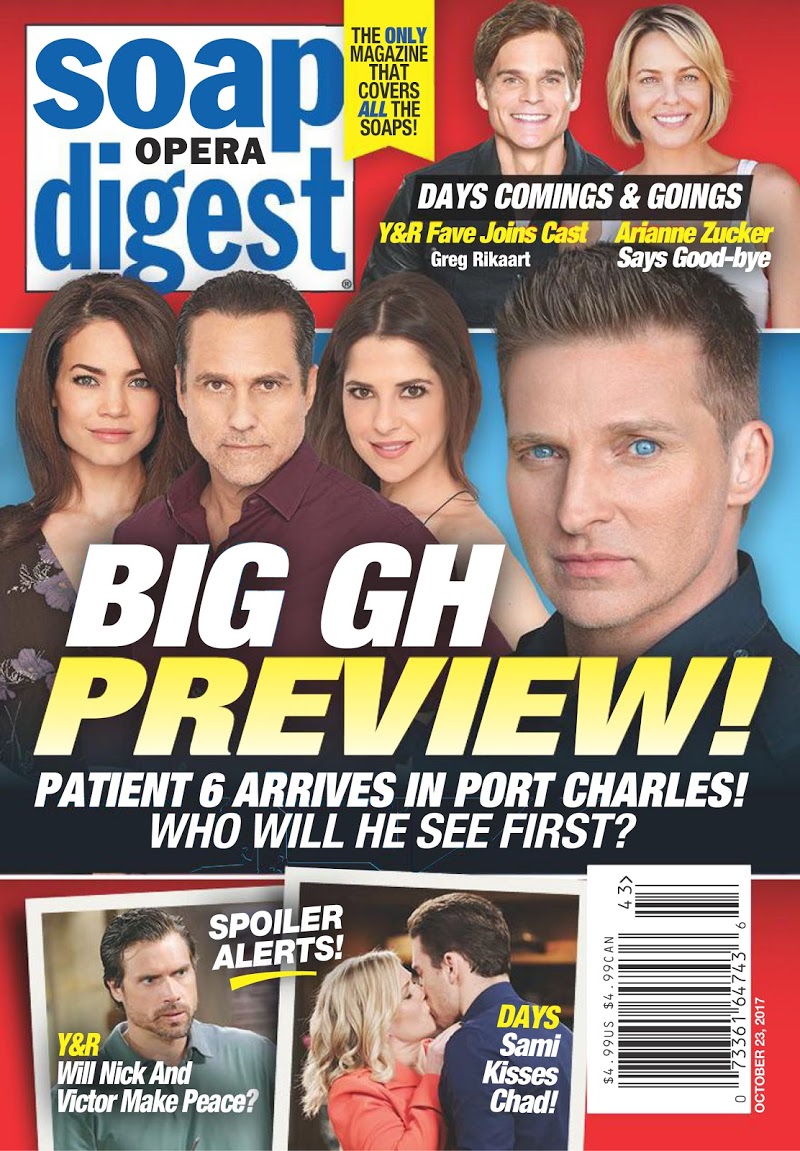 soap-opera-digest October 23, 2017 Issue Cover