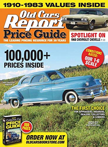 Old-Cars-Report-Price-Guide January 01, 2019 Issue Cover