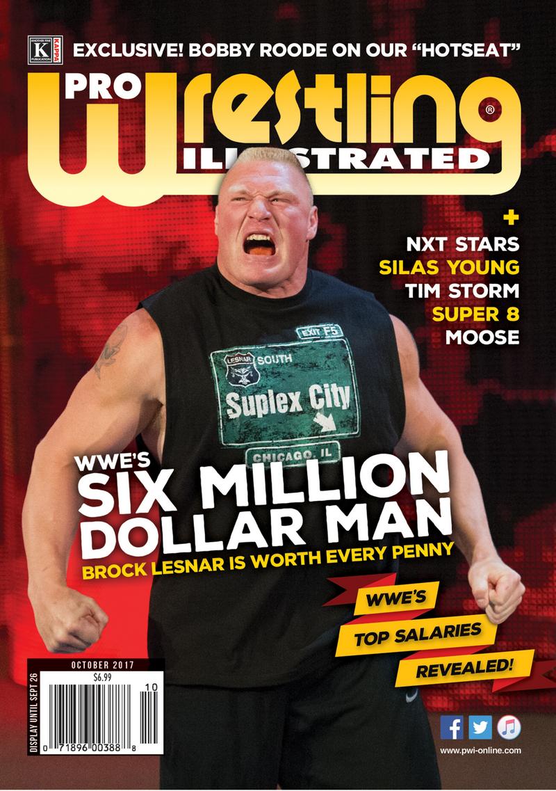 Pro-Wrestling-Illustrated October 01, 2017 Issue Cover