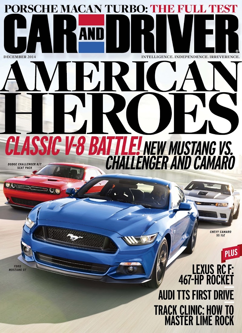 Car-And-Driver December 01, 2014 Issue Cover
